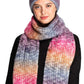 Berry C.C Multi Color Rib Knit Scarf, on trend & fabulous, a luxe addition to any cold-weather ensemble. This Check Knit scarf combines great fall style with comfort and warmth. It's a a perfect weight can be worn to complement your outfit, or with your favorite fall jacket. Great for daily wear in the cold winter to protect you against chill, classic style scarf & amps up the glamour with plush material that feels amazing snuggled up against your cheeks.