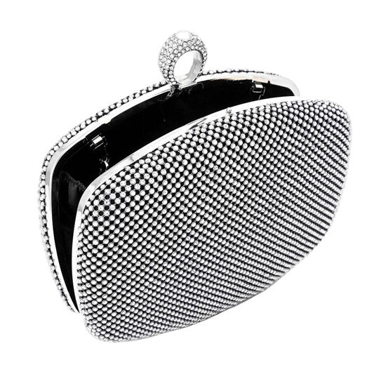 Black Bling Evening Clutch Crossbody Bag. Look like the ultimate fashionista with these Crossbody bags! Add something special to your outfit! This fashionable bag will be your new favorite accessory. Perfect Birthday Gift, Anniversary Gift, Mother's Day Gift, Graduation Gift, Valentine's Day Gift