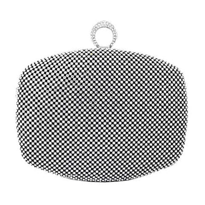 Black Bling Evening Clutch Crossbody Bag. Look like the ultimate fashionista with these Crossbody bags! Add something special to your outfit! This fashionable bag will be your new favorite accessory. Perfect Birthday Gift, Anniversary Gift, Mother's Day Gift, Graduation Gift, Valentine's Day Gift