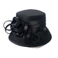 Black Bow Accented Dressy Hat, Fashionable big bow dressy hat for ladies Fall and Winter outdoor events. Elegant and charming designed, a hat will make you keep your back straight, feel confident and be admirable, especially when the hat is not just fashionable, but when it totally fits your personal style! Perfect fashion hat for wedding, photoshoot, fashion show, play, bridal party, tea party and others.
