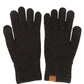 Black C.C Soft Recycled Fine Yarn Gloves, This beautiful gloves design gives you the ability to highlight and/or contrast many different outfits. Stay warm and soft with this gloves especially in the cold weather. Perfect pair to holiday season, outdoor activity, camping, running, skiing and holiday shopping. Keep yourself cozy and warm.