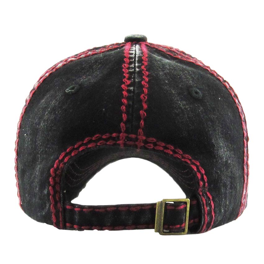 Black Football USA Message Vintage Baseball Cap, Show your patriotic side with this cute patriotic USA Message theme flag style baseball cap. Perfect to keep the sun out of your eyes, and to pull your hair back during exercises such as walking, running, biking, hiking, and more! Adjustable strap gives you the perfect fit. Its awesome vintage look, Soft textured, embroidered with fun statement will become your favorite cap. Suitable for wear during summer, spring, winter, and fall.