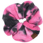 Black Hot Pink C.C Tie Dye Soft Scrunchies, hair scrunchie will adorn your tresses making them look amazing, fun & trendy. Either way they will add a spark of style & charm. So cute and super stylish with any outfit! Great accessory, cutest addition to a plain outfit. Wear it in your hair or around your wrist for a two-in-one accessory. Perfect Gift.