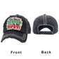 Black  ITS THE SEASON TO GET TIPSY Message Vintage Baseball Cap, embrace the Christmas spirit with these fun cool vintage festive Baseball Cap. it is an adorable baseball cap that has a vintage look, giving it that lovely appearance. Adjustable snapback closure tab with a mesh back and a pre-curved bill. No matter where you go on the beach or summer and Fall party it will keep you cool and comfortable. Suitable this baseball cap during all your outdoor activities like sports and camping!