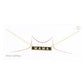 Black MAMA Gold Dipped Enamel Rectangle Message Pendant Necklace, these MAMA dipped necklace can light up any outfit, This piece is versatile and goes with practically anything! Make your mother feel special by giving this MAMA Metal Bar pendant necklace as a gift and expressing your love for your mother on this Mother's Day. This Enamel MAMA Pendant Necklace is perfect Mother's Day gift for all the special women in your life, be it mother, wife, sister or daughter.