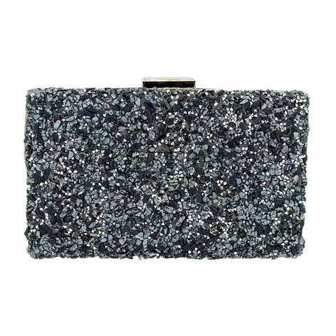 Black Mother of Pearl Cluster Clutch Crossbody Bag. Look like the ultimate fashionista when carrying this Crossbody bag, great for when you need something small to carry or drop in your bag. This Cocktail bag switch up your style. Perfect Birthday Gift, Anniversary Gift, Mother's Day Gift.