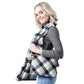 Black Plaid Check Crossbody Clutch Bag, extends your fashion and confidence. These trendy and colorful bags come with adjustable and detachable hand straps to enhance your comfortability. Different colors give you the choice to take your own. It's lightweight and easy to carry. A perfect gift for birthdays, holidays, Christmas, New year, etc.