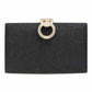 Black Shimmery Evening Clutch Crossbody Bag, The high-quality clutch is elegant and glamorous. Ladies' luxury night clutch purses and evening bags, which is a very practical handbag. The unique design will make you shine. perfect for money, credit cards, keys or coins, etc. This Shimmery evening detachable clutch bag  Crossbody chain strap, sparkling adorn all sides of this lustrous style, special occasion bag, will add a romantic and glamorous touch to your special day.