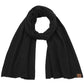 Black Soft Recycled Fine Yarn Cuff Scarf, Fashionable and stylish, Accent your look with this soft, highly versatile scarf. delicate, warm, on trend & fabulous, a luxe addition to any cold-weather ensemble. Great for daily wear in the cold winter to protect you against chill, This elegant quality scarf is a great addition to your collection of fashion accessories. Awesome winter gift accessory!