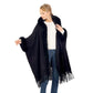 Black Solid Color Hoodie Winter Cape With Faux Fur Edge, is beautifully designed with solid color that amps up your beauty to a greater extent. It enriches your attire with perfect combination. Breathable Fabric, comfortable to wear, and very easy to put on and off. Suitable for Weekend, Work, Holiday, Beach, Party, Club, Night, Evening, Date, Casual and Other Occasions in Spring, Summer and Autumn.