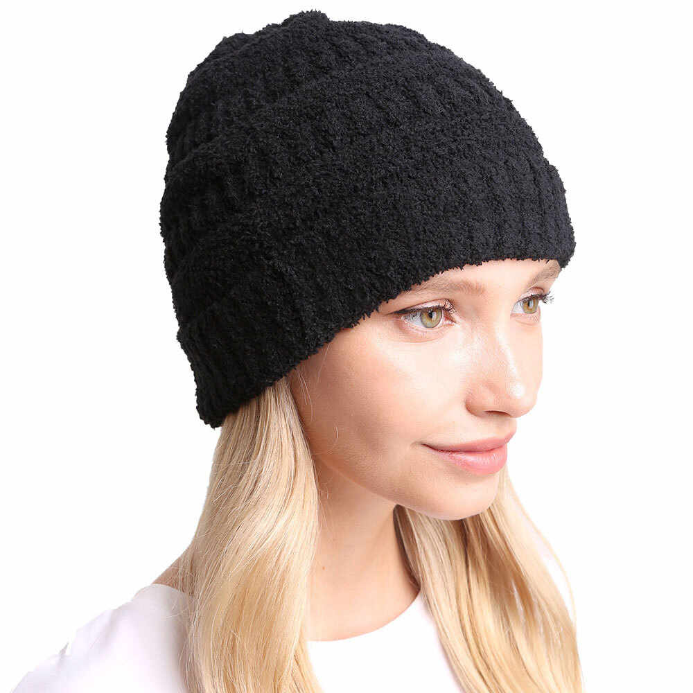 Black Solid Color Soft Ribbed Beanie Hat Winter Hat; reach for this classic toasty hat to keep you nice and warm in the chilly winter weather, the wintry touch finish to your outfit. Perfect Gift Birthday, Christmas, Holiday, Anniversary, Stocking Stuffer, Secret Santa, Valentine's Day, Loved One, BFF