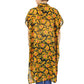 Black Sunflower Printed Cover Up Kimono Poncho. Lightweight and soft brushed exterior fabric that make you feel more comfortable. Great for dating, hanging out, daily wear, vacation, travel, shopping, holiday attire, office, work, outwear, fall, spring or early winter. Perfect Gift for Wife, Mom, Birthday, Holiday, Anniversary, Fun Night Out.