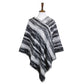 Vertical Patterned Poncho, Women V-Neck Ruana, ideal for layering, this chevron design will accent your look while keeping you warm and cozy. Fall fashion made easy. Perfect Birthday Gift, Christmas Gift, Anniversary Gift, Regalo Navidad, Regalo Cumpleanos, Valentine's Day Gift