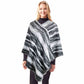 Vertical Patterned Poncho, Women V-Neck Ruana, ideal for layering, this chevron design will accent your look while keeping you warm and cozy. Fall fashion made easy. Perfect Birthday Gift, Christmas Gift, Anniversary Gift, Regalo Navidad, Regalo Cumpleanos, Valentine's Day Gift