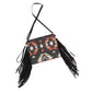 Black Western Pattern Tassel Crossbody Clutch Bag, come with beautiful tassels on both sides to give you a dashing look. These western patterned bags are fit for all occasions and places. Its catchy and awesome appurtenance drags everyone's attraction to you. It is a perfect gift for birthdays, holidays, Christmas, New year, graduation, etc. These beautiful and trendy bags have adjustable and detachable hand straps that make your life more comfortable.