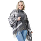 Black Western Pattern Woven Scarf Shawl, trendy, and soft. Keeps you warm and toasty in the cold weather. You can throw it on over so many pieces elevating any casual outfit! A perfect gift for Wife, Mom, Birthday, Holiday, Christmas, Anniversary, Fun Night Out. Great for daily wear in the cold winter to protect you against the chill. Enjoy the winter with enhanced luxe!