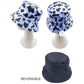 Blue Cow Patterned Reversible Bucket Hat, lightweight fabric provides you sun protection while the sun is beating down and keep you cool and comfortable. You can easily fold this bucket hat and put it in any backpack. This cow patterned animal theme bucket hats is perfect for travel, beach, vacation, trip, outdoor activities, street strolling, fishing for the sun protection headwear.