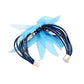 Blue Gold Multi Strand Cord Beaded Mesh Flower Magnetic Bracelet Make a statement with these message bracelets, very easy to put on, take off and so comfortable for daily wear. Pair these with tee and jeans and you are good to go. It will be your new favorite go-to accessory. Perfect Birthday gift, friendship day, Mother's Day, Graduation Gift.