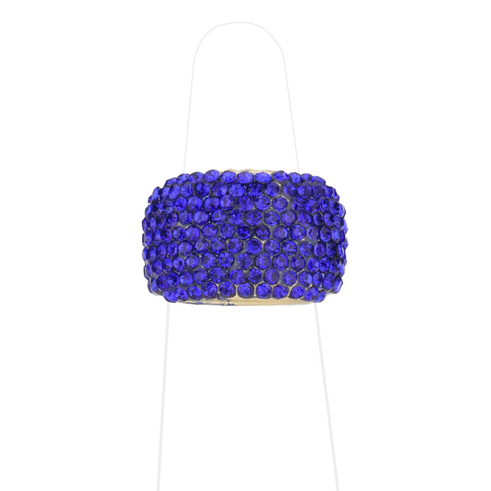 Blue Rhinestone Embellished Stretch Ring, This beautiful stretch ring is made to make you look stunning and stand out from the crowd on any special occasion. The added stretch band ensures a comfortable fit on any finger size. This rhinestone ring makes it look shine even better. It is sure to garner admiration with these awesome rings on special occasions. Perfect Birthday Gift, Anniversary Gift, Mother's Day Gift, Graduation Gift, Prom Jewelry, Just Because Gift, etc.