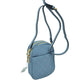 Blue Small Crossbody mobile Phone Purse Bag for Women, This gorgeous Purse is going to be your absolute favorite new purchase! It features with adjustable and detachable handle strap, upper zipper closure with a double pocket. Ideal for keeping your money, bank cards, lipstick, coins, and other small essentials in one place. It's versatile enough to carry with different outfits throughout the week. It's perfectly lightweight to carry around all day with all handy items altogether.