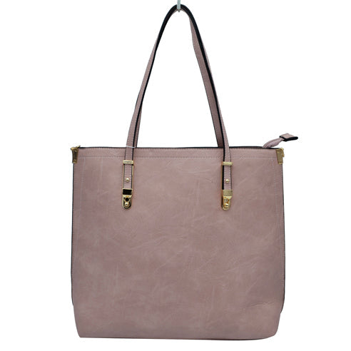 Blush Faux Leather 2 In 1 Shoulder Bag Tote Handbag. Look like the ultimate fashionista with these vintage shoulder bags! Add something special to your outfit! This fashionable bag will be your new favorite accessory. Perfect Birthday Gift, Anniversary Gift, Mother's Day Gift, Graduation Gift, Valentine's Day Gift.