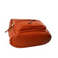 Brown Elegant Soft PU Leather Bag Casual Shoulder Women's Backpack, These backpack purse is made of soft, waterproof and durable PU Leather, which can keep this fashion women backpack clean, dry and comfortable. Elegant PU Leather as an eye-contacting element, gives you confidence with this lady backpack purse. This casual women backpack features- one big zipper pocket and outside section keeps two zipper pockets for cosmetic or glasses case and also have two side zipper pockets.