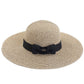 Brown Heather C.C Detachable Bow Foldable Sun Hat, it will bring fantasy and color to your summer outfits. Whether you’re basking under the summer sun at the beach, lounging by the pool, or kicking back with friends at the lake, a great hat can keep you cool and comfortable even when the sun is high in the sky.  A light summer hat, to be worn without moderation on a daily basis. 