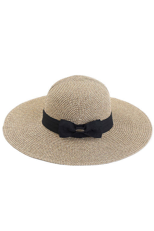 Brown Heather C.C Detachable Bow Foldable Sun Hat, it will bring fantasy and color to your summer outfits. Whether you’re basking under the summer sun at the beach, lounging by the pool, or kicking back with friends at the lake, a great hat can keep you cool and comfortable even when the sun is high in the sky.  A light summer hat, to be worn without moderation on a daily basis. 