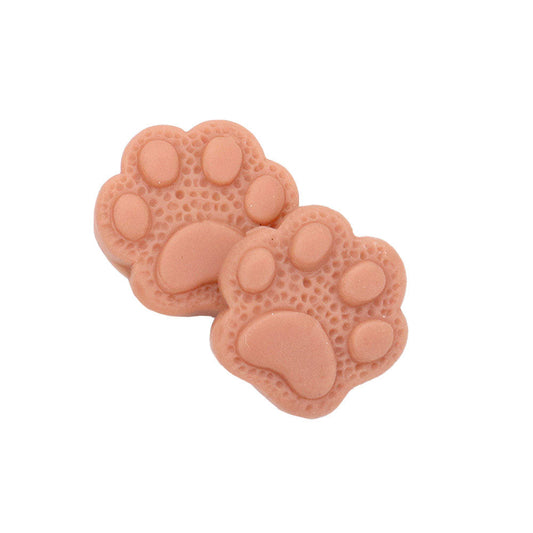 Brown Funny Paw Polymer Clay Stud Earrings, Animal inspired paw dangle earrings fun handcrafted jewelry that fits your lifestyle, adding a pop of pretty color. Enhance your attire with these vibrant artisanal earrings to show off your fun trendsetting style. Great gift idea for Wife, Mom, or your Loving One. Perfect Birthday Gift, Just Because Gift, Thank you Gift.