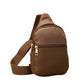 Brown Solid Nylon Mini Sling Bag, be the ultimate fashionista while carrying this Solid Nylon Mini Sling bag in style. It's great for carrying small and handy things. Keep your keys handy & ready for opening doors as soon as you arrive. The adjustable lightweight features room to carry what you need for those longer walks or trips.