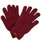 Burgundy C C solid boucle gloves, These boucle gloves are designed nicely that enrich your beauty and highlight and/or contrast many different outfits. Stay warm and cozy with these gloves in winter or cold weather. Different color variations give you the opportunity to coordinate with different outfits in style. Perfect pair for the holiday season, outdoor activity, camping, running, skiing, and holiday shopping. Stay beautiful and warm!