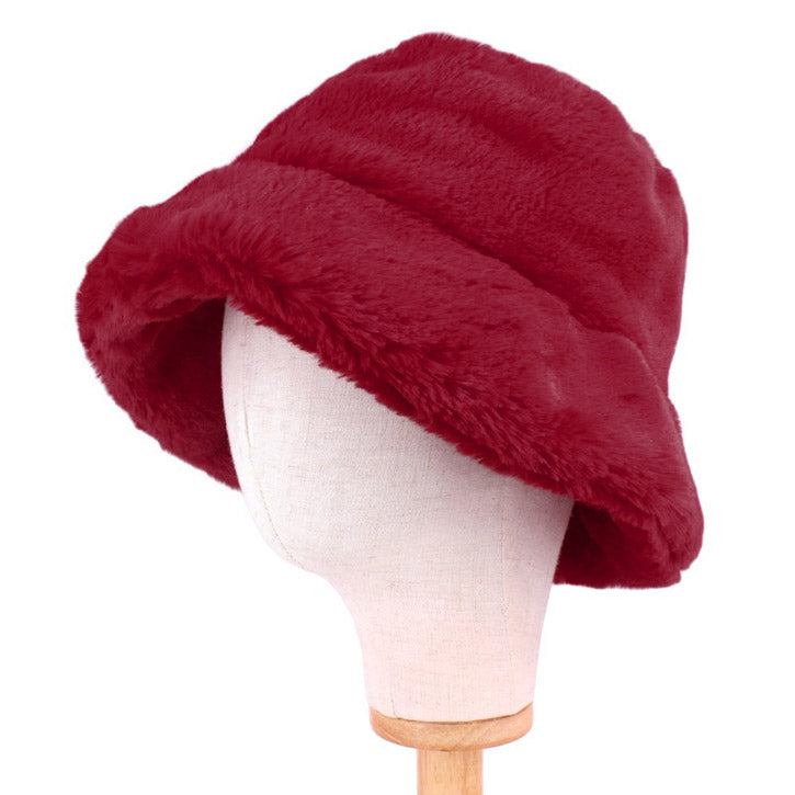 Polly Faux Fur Bucket Hat