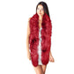 Burgundy Long Faux Furry Layover Scarf, accent your look with this soft, highly versatile layover scarf. It gives a lot of options to dress up your attire. It goes well with everything from jeans and a tee to work trousers and a sweater.  Soft, comfy, trendy, and beautiful that can keep you perfectly warm and gorgeous at the same time. A great wardrobe staple.