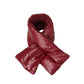 Burgundy Reversible Puffer Sherpa Pull-Through Scarf, This reversible scarf features multiple styling options and a reversible construction so you can change up your cold-weather look in an instant. This pull-through reversible scarf allows you to quickly adjust the coverage and the placement for comfortable protection from the winter chill. This Sherpa-style reversible scarf adds additional warmth to any lightweight jacket, athleisure gym styles and other on-the-go looks during cold snaps.