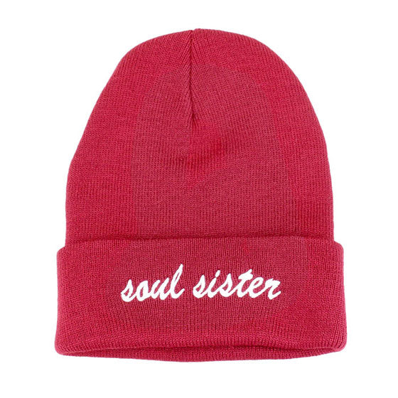 Burgundy Soul Sister Soft Solid Color Beanie Hat, Before running out the door into the cool air, you’ll want to reach for these toasty beanie to keep your hands warm. Accessorize the fun way with these beanie, it's the autumnal touch you need to finish your outfit in style. Awesome winter gift accessory!