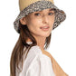 C.C Baby Leopard Print Cloche Straw Bucket Hat, whether you’re basking under the summer sun at the beach, lounging by the pool, or kicking back with friends at the lake, a great hat can keep you cool and comfortable even when the sun is high in the sky. Large, comfortable, and perfect for keeping the sun off of your face, neck, and shoulders, ideal for travelers who are on vacation or just spending some time in the great outdoors.