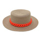 Camel Colored Chain Band Panama Sun Hat, adds a great accent to your wardrobe, Unique, timeless and classic. Panama Sun Hat looks cool and fashionable. Perfect for that bad hair day, or simply casual everyday wear; Makes a great gift for that fashionable on-trend friend of yours. Perfect for keeping the sun off of your face, neck, and shoulders.