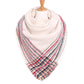 Classic Ivory Plaid Check Scarf Blanket Warm Ivory Plaid Check Scarf Plaid Wrap, accent your look with this soft, highly versatile plaid muffler. A rugged staple brings a classic look, adds a pop of color & completes your outfit, keeping you cozy & toasty. Perfect Gift Birthday, Holiday, Christmas, Anniversary, Valentine's Day