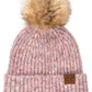 Cotton Candy C.C Classic Rib Beanie With Faux Fur Pom, These awesome trendy women’s Rib Beanie With Faux Fur Pom are Warm, durable and comfortable. This will be your go-to beanie this fall and winter season. The classic style allows you to enhance your outfit, no matter your wardrobe. Accessorize the fun way with this faux fur pom pom hat, Awesome winter gift accessory! Perfect Gift Birthday, Christmas, Stocking Stuffer, Secret Santa, Holiday, Anniversary, Valentine's Day, Loved One.
