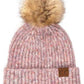 Cotton Candy C.C Classic Rib Beanie With Faux Fur Pom, These awesome trendy women’s Rib Beanie With Faux Fur Pom are Warm, durable and comfortable. This will be your go-to beanie this fall and winter season. The classic style allows you to enhance your outfit, no matter your wardrobe. Accessorize the fun way with this faux fur pom pom hat, Awesome winter gift accessory! Perfect Gift Birthday, Christmas, Stocking Stuffer, Secret Santa, Holiday, Anniversary, Valentine's Day, Loved One.