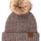 Dark Grey C.C Classic Rib Beanie With Faux Fur Pom, These awesome trendy women’s Rib Beanie With Faux Fur Pom are Warm, durable and comfortable. This will be your go-to beanie this fall and winter season. The classic style allows you to enhance your outfit, no matter your wardrobe. Accessorize the fun way with this faux fur pom pom hat, Awesome winter gift accessory! Perfect Gift Birthday, Christmas, Stocking Stuffer, Secret Santa, Holiday, Anniversary, Valentine's Day, Loved One.