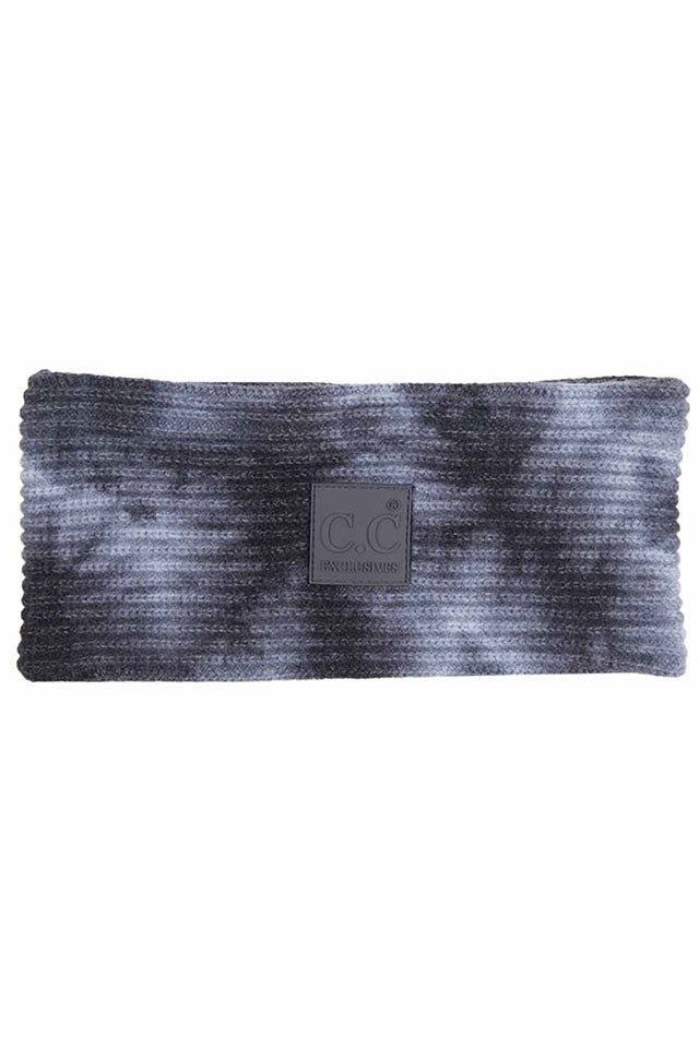 Dark Grey C.C Tie Dye Headband With Rubber Patch, extract your glamour with an awesome look. Push back your hair with this rubber patch headband to show you up in a stylish way. Spice up any plain outfit and be ready to receive compliments. Be the ultimate trendsetter wearing this chic headband with all your stylish outfits! It's perfect for covering up a bad hair day! A beautiful gift for the persons you care about the most, even yourself! Stay stylish.