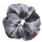 Dark Grey C.C Tie Dye Soft Scrunchies, hair scrunchie will adorn your tresses making them look amazing, fun & trendy. Either way they will add a spark of style & charm. So cute and super stylish with any outfit! Great accessory, cutest addition to a plain outfit. Wear it in your hair or around your wrist for a two-in-one accessory. Perfect Gift.