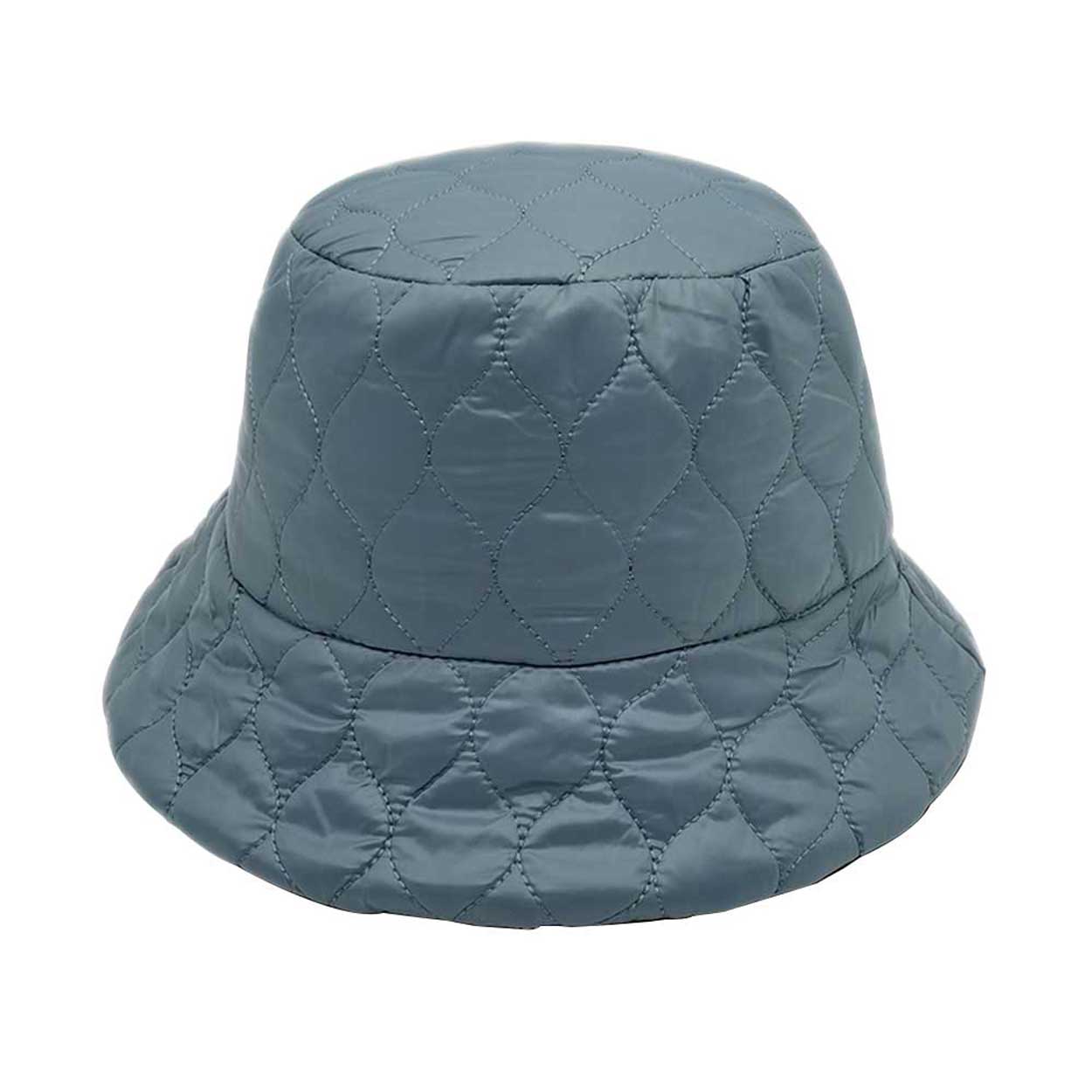 Denim Wave Padded Bucket Hat, Show your trendy side with this chic Wave Padded Bucket Hat. Have fun and look Stylish anywhere outdoors. Great for covering up when you are having a bad hair day. Perfect for protecting you from the sun, rain, wind, snow, beach, pool, camping, or any outdoor activities. Amps up your outlook with confidence with this trendy bucket hat.