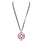 Enamel Aztec Pattern Pendant Necklace Aztec Necklace & Earring Set intricate & versatile enough for wearing straight through the week, comfortable for all-day wear, coordinate with any ensemble from business casual to everyday wear. Perfect Birthday Gift, Mother's Day Gift, Anniversary Gift, Thank you Gift, Graduation 