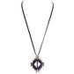 Enamel Aztec Pattern Pendant Necklace Aztec Necklace & Earring Set intricate & versatile enough for wearing through the week, comfortable for all-day wear, coordinate with any ensemble from business casual to everyday wear. Perfect Birthday Gift, Mother's Day Gift, Anniversary Gift, Thank you Gift, Graduation Gift