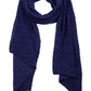Evening Blue C C Bias Cut Scarf With Whipstitched Edging, Add a beautiful look and touch of perfect class to your outfit in style. Nicely designed with whipstitched Edging that gives a unique yet awesome appearance with comfort and warmth. Perfect weight makes it wearable to complement your outfit, or with your favorite fall jacket. Great for daily wear in the cold winter to protect you against the chill.
