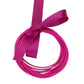 Fuchsia Fashionable Guitar String Stackable Stretch Bracelets. These stackable bracelets can light up any outfit, and make you feel absolutely flawless. Fabulous fashion and sleek style adds a pop of pretty color to your attire, coordinate with any ensemble from business casual to everyday wear.