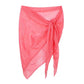 Fuchsia Mesh Net Triangular Sarong Scarf, Cute sarong coverups for women is made of breathable fabric. Sarong is perfect sexy, classy shape so that it ties on the side. beach bikini cover-up, bathing suit coverup, beach sun protective shawl, sarong dress, beach blanket, head scarf, chest coverage, short wrap skirt, tunic top or basic cover. Perfect accessory for beachwear, resort, pool party, lake, vacation.