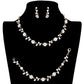 Gold 3PCS Flower Leaf Cluster Rhinestone Necklace Jewelry Set, These gorgeous Rhinestone pieces will show your class on any special occasion. The elegance of these rhinestones goes unmatched. Get ready with these bright stunning fashion Jewelry sets, and put on a pop of shine to complete your ensemble. Simple sophistication gives a lovely fashionable glow to any outfit style. Simple sophistication, dazzling polished, is a timeless beauty that makes a notable addition to your collection.